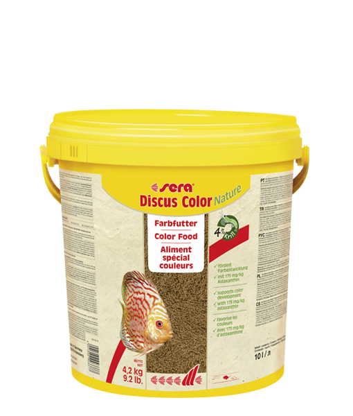 SERA DİSCUS COLOR NATURE 10 LT(4,2 KG) 4001942003377