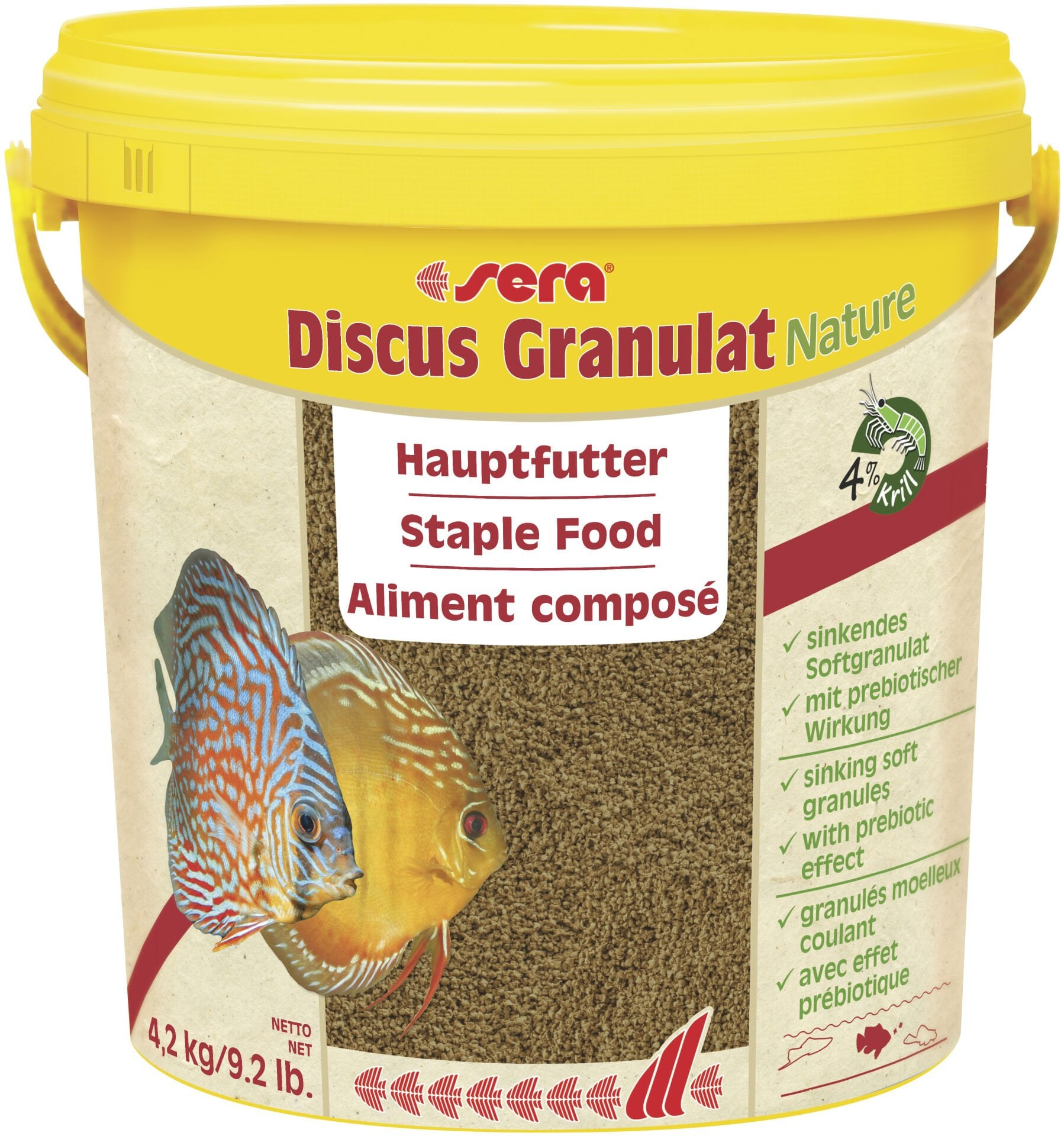 SERA DİSCUS GRANULAT NATURE 100 GR(AÇIK)3094