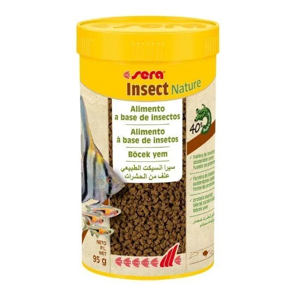 SERA İNSECT NATURE 1.5 MM 250 ML4001942535236