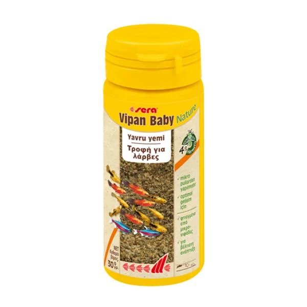 SERA VIPAN BABY YAVRU BALIK YEMİ 50 ML4001942007306