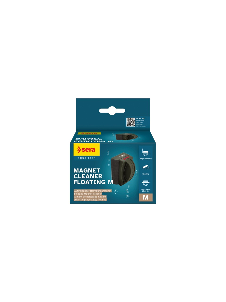 SERA YÜZEN MIKNATISLI CAM SİLECEĞİ  M4001942542951