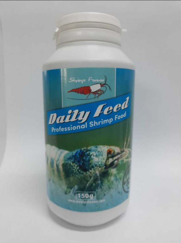 SHRİMP FOREVER DAİLY  FEED 150 GR8681999420769