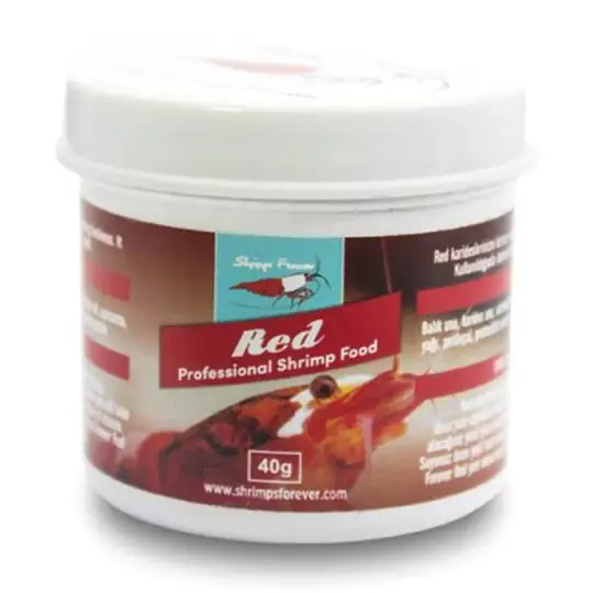 SHRİMP FOREVER RED  KARİDES YEMİ 40 G8681999420349
