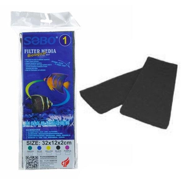 SOBO FİLTRE SÜNGERİ 32X12X2 SİYAH6925394851035