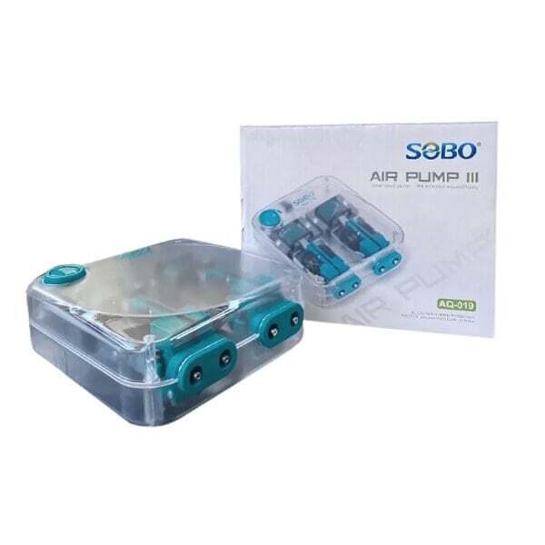 SOBO HAVA MOTORU ŞEFFAF KASA 12W 4X6 LT - MİN6925394821328