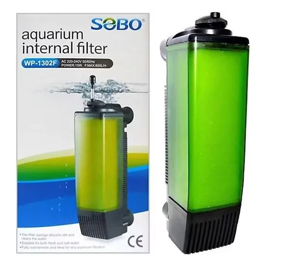 SOBO KÖŞE İÇ FİLTRE 800L/H 15W -WP-808C 6925394800132
