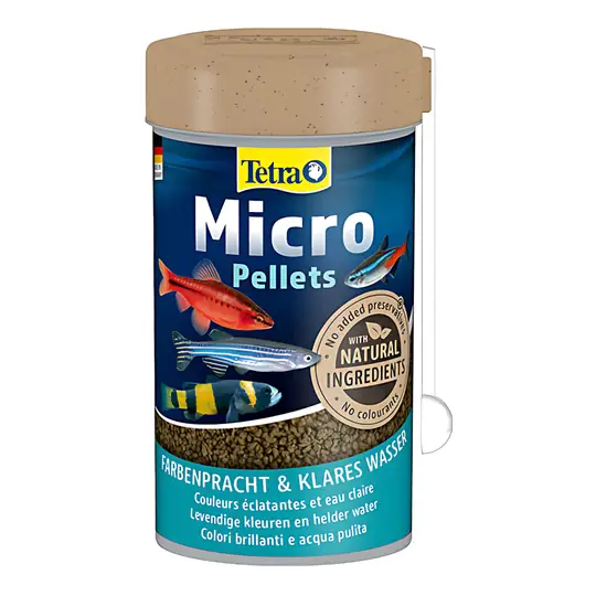 TETRA MİCRO PELLETS PELET MİKRO DİP BALIK YEMİ - 100ML4004218277496