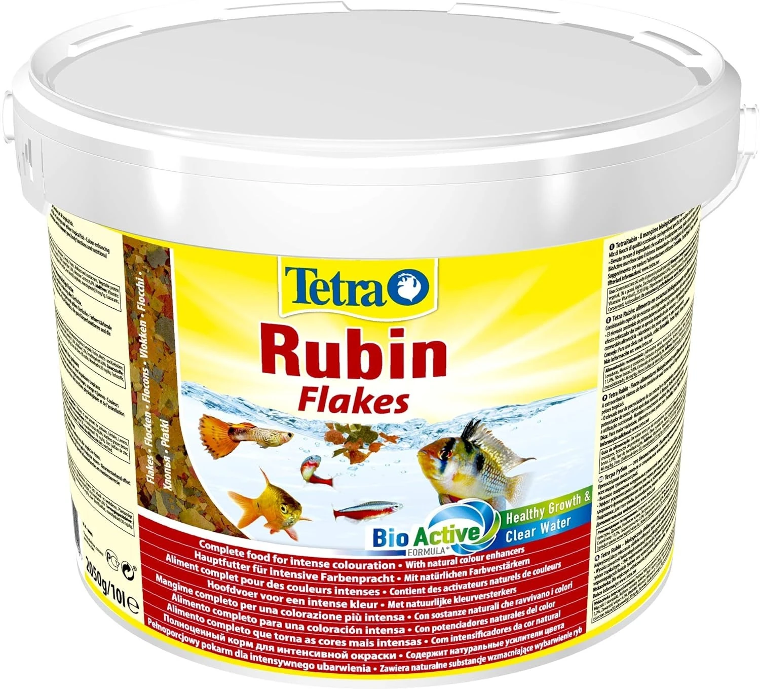 TETRA RUBİN FLAKES RENKLENDİRİCİ TROPİKAL PUL BALIK YEMİ - 10LT4004218769922