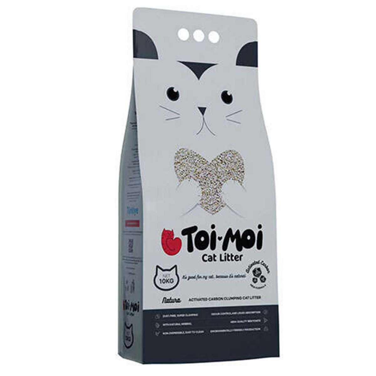 TOİ MOİ AKTİF KARBON 10 KG (12 LT) KEDİ KUMU8683363416996