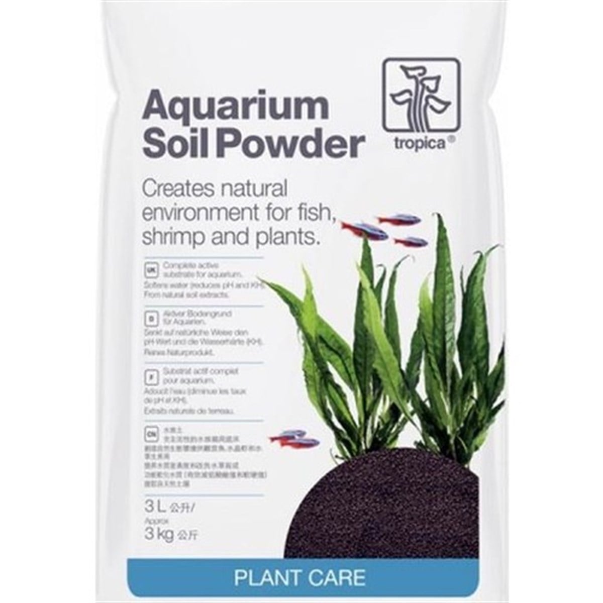TROPİCA  AQUARİUM SOİL POWDER 3 LT5703249712004