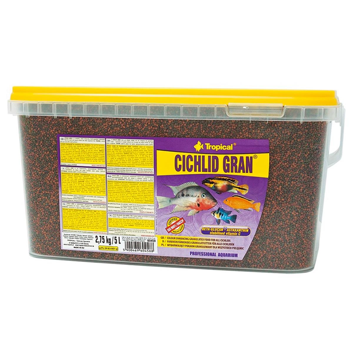 TROPİCAL CİCHLİD GRAN 100 GR KOVADAN BÖLME00005704478