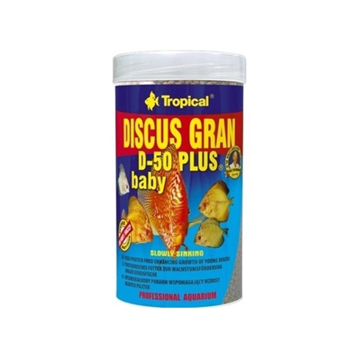 TROPİCAL DİSCUS GRAN D 50 PLUS BABY 250ML 130GR