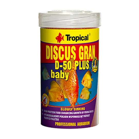 TROPICAL DISCUS GRAN D-50 PLUS BABY 50 GR6773
