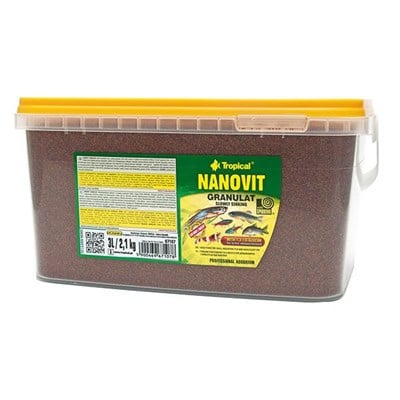 TROPİCAL NANOVİT GRANULAT 3L/2,1 KG