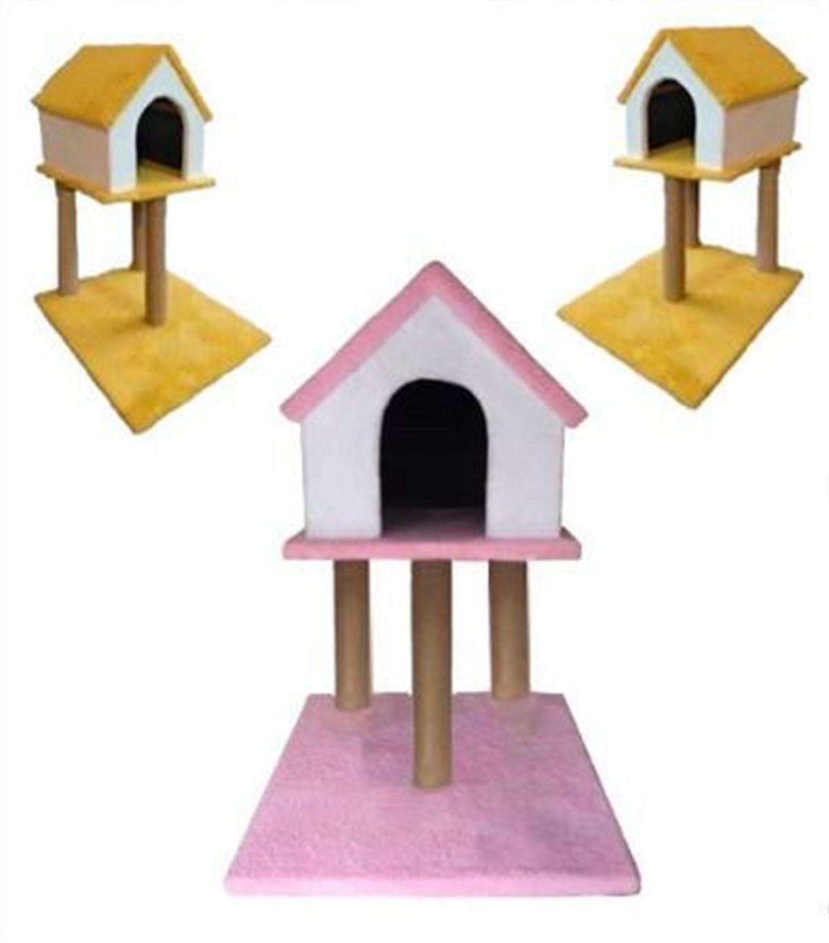 Üç Bacaklı Kedi Evi  -  TırmalamaCT15