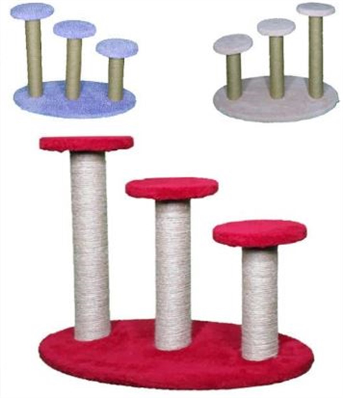 Üçlü Zıp Zıp Kedi TırmalamaCT32