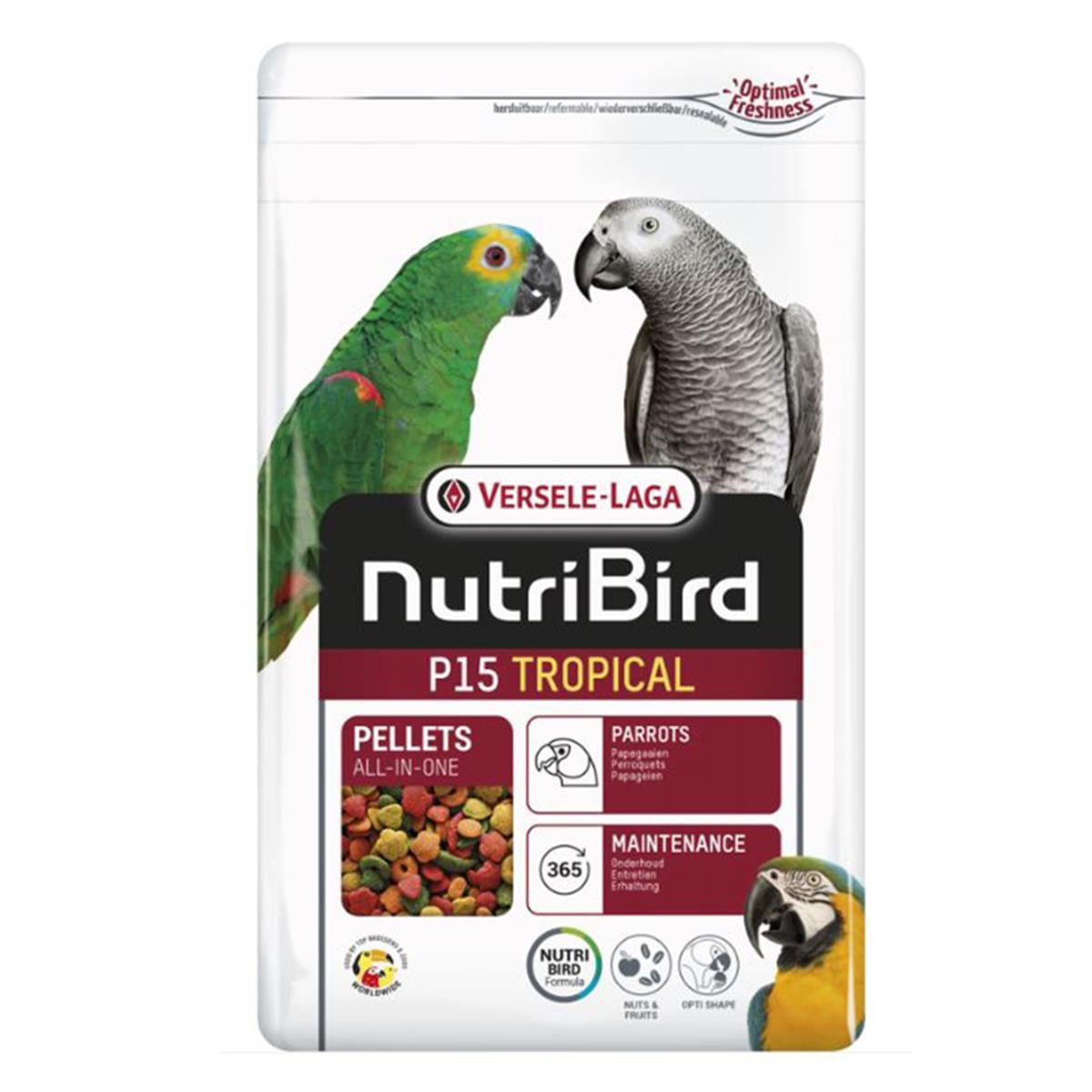 VERSELELAGA NUTRIBIRD P15 TROPİCAL 1 KG5410340221280
