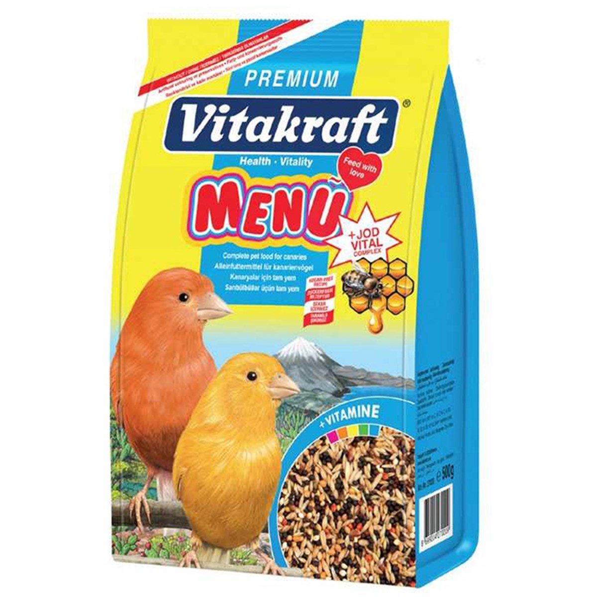 VİTAKRAFT MENÜ KANARYA YEMİ 500 GR8699004270209