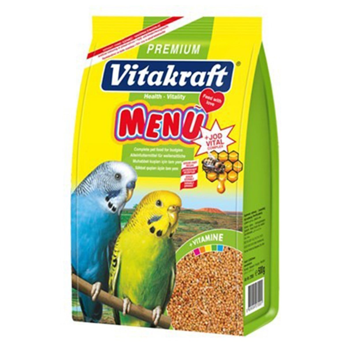 VİTAKRAFT MENÜ MUHABBET KUŞU YEMİ 1000 GR8699004270018