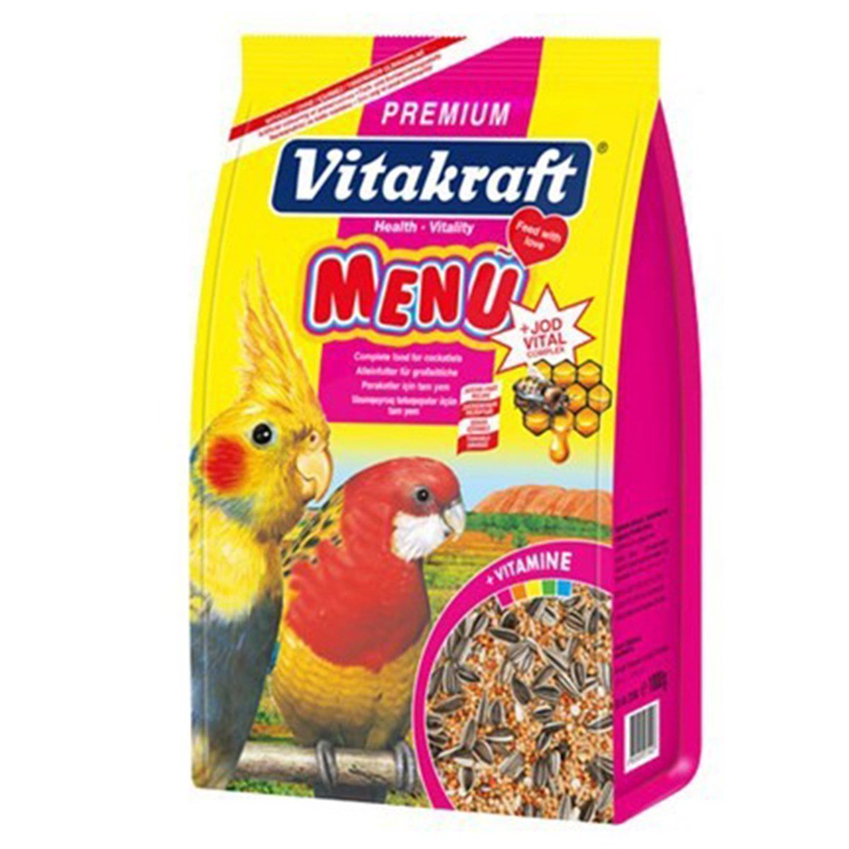 VİTAKRAFT MENÜ PARAKET YEMİ 1000 GR8699004270308