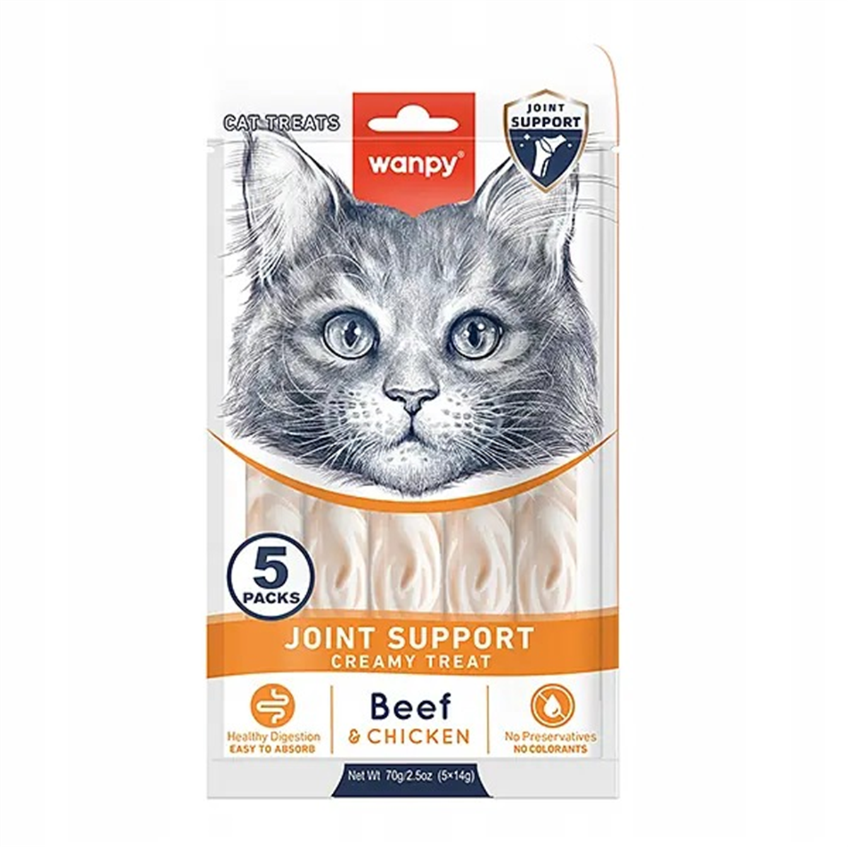 WANPY BONE SUPPORT SIĞIR ETİ&TAVUK F.KREMA ÖDÜL 5X14G6927749871774