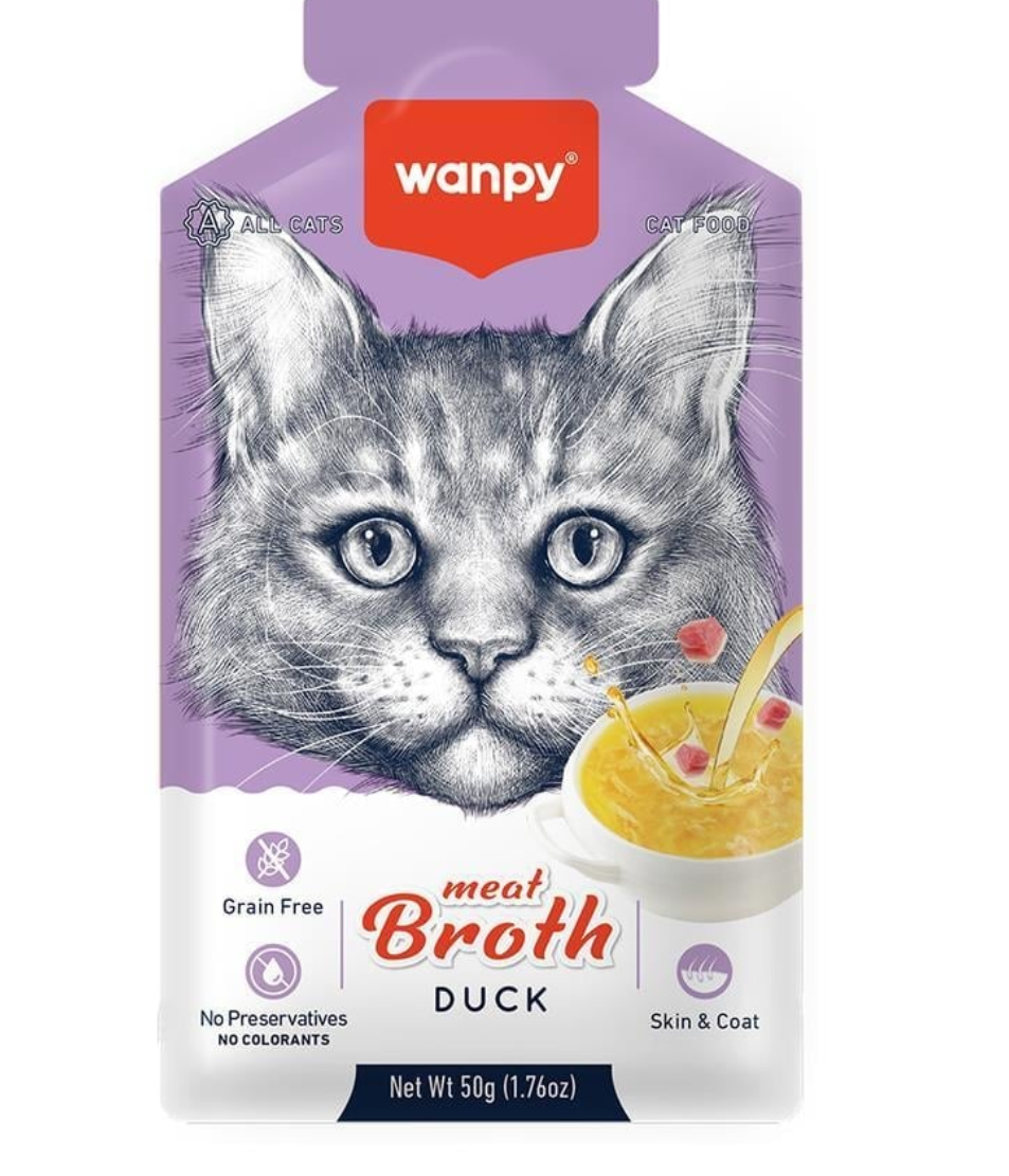 WANPY KEDİLER İÇİN ÖRDEK ETİ ÇORBASI 50G6927749871736