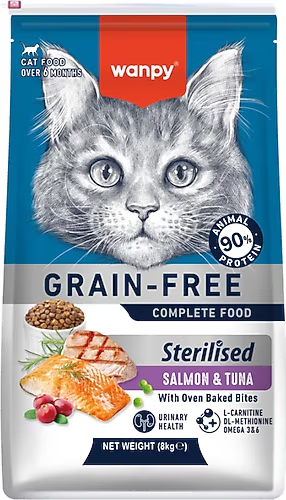 WANPY TAHILSIZ TAVUKLU YETİŞKİN KEDİ MAMASI 8 KG6927749825180