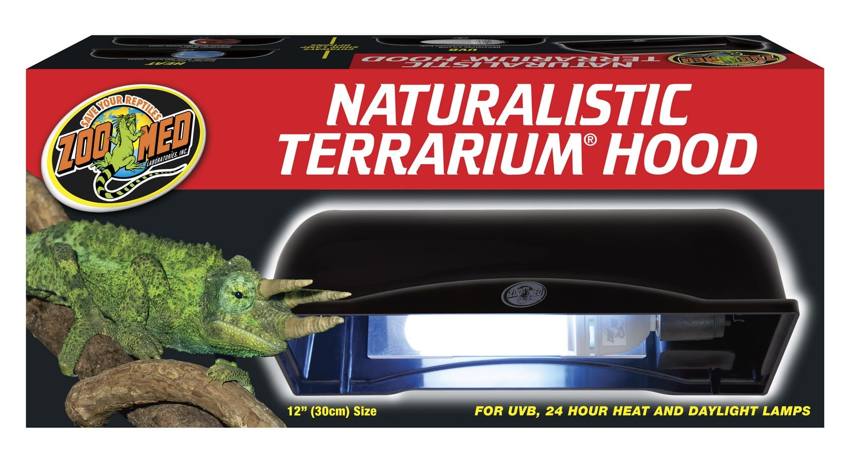 ZOOMED Naturalistic Terrarium Hood  Lamba Fikstürü97612325003
