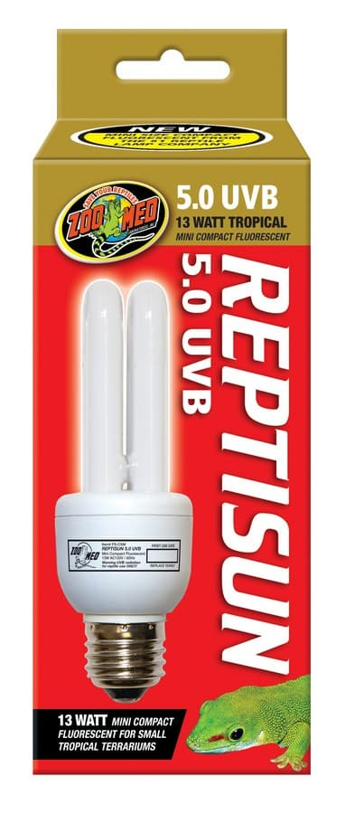 ZOOMED ReptiSun 5.0 Mini Compact Fluorescent (13W)97612340068