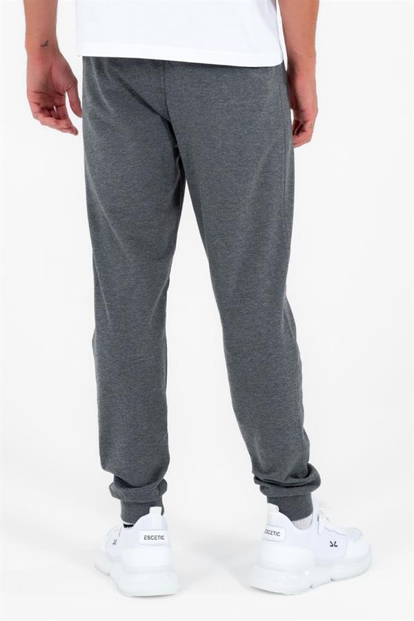  Escetic Erkek G3 Melanj Nefes Alabilen 2 İplik Kumaş 4 Mevsim Slimfit Spor Eşofman Altı 1069