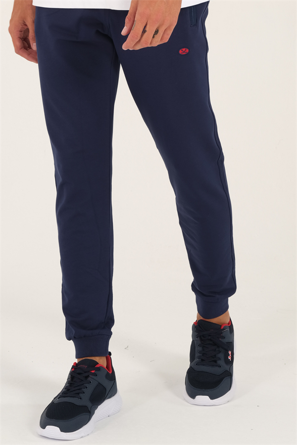  Escetic Erkek Royal Nefes Alabilen 2 İplik Kumaş 4 Mevsim Slimfit Spor Eşofman Altı 1069