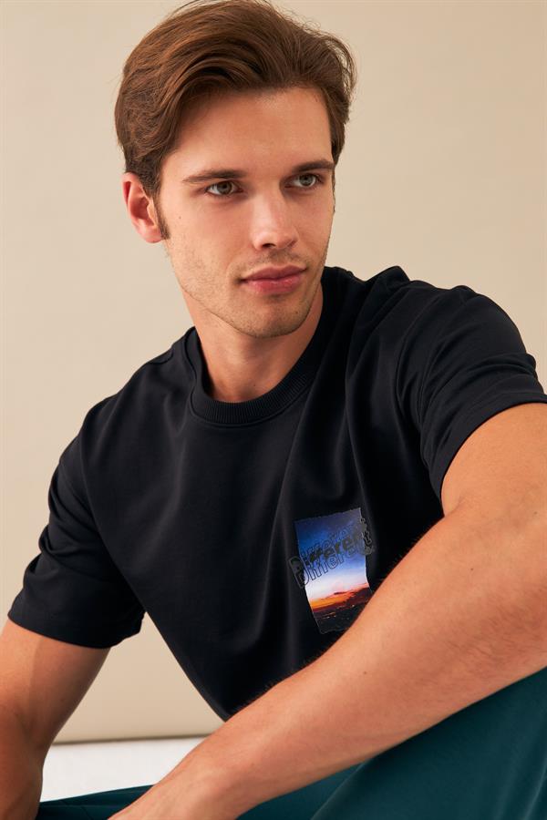  Escetic Yeşil Erkek Casual Kalıp Pamuklu Kumaş Nke Kesim Spor Eşofman Altı B1506