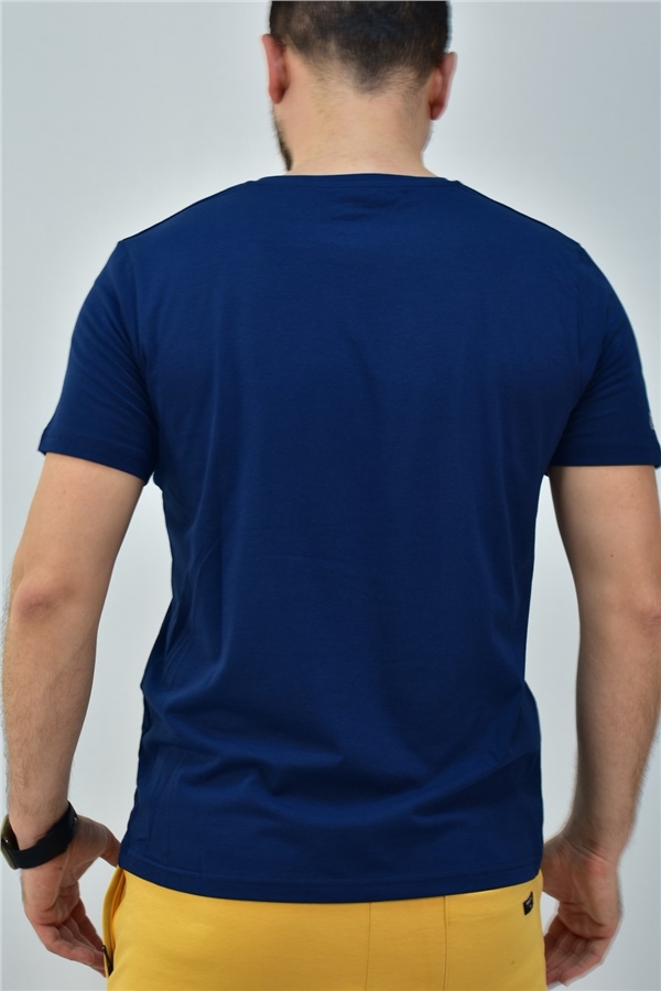 Escetic Royal Erkek Slimfit %95 Pamuklu Süprem Nefes Alabilen Spor T-Shirt 0780