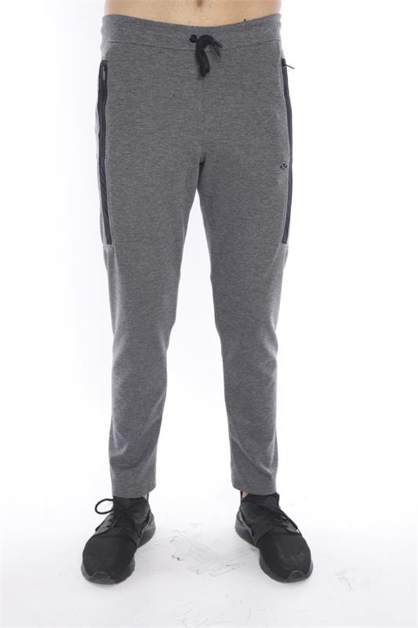 Escetic G3 Melanj Erkek Nefes Alan Diagonel Kumaş Slimfit Spor Eşofman Altı B1080