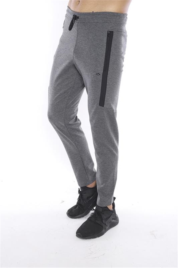 Escetic G3 Melanj Erkek Nefes Alan Diagonel Kumaş Slimfit Spor Eşofman Altı B1080