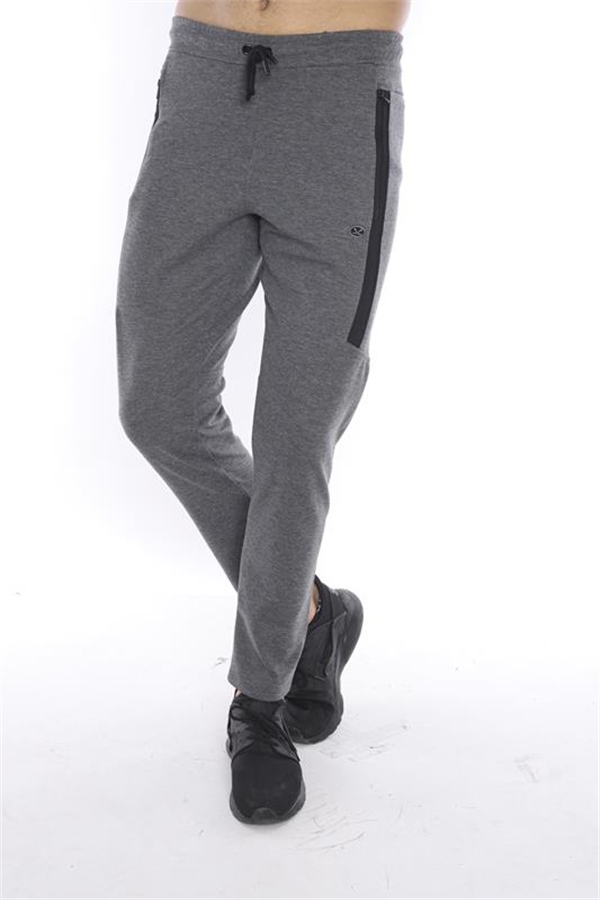 Escetic G3 Melanj Erkek Nefes Alan Diagonel Kumaş Slimfit Spor Eşofman Altı B1080