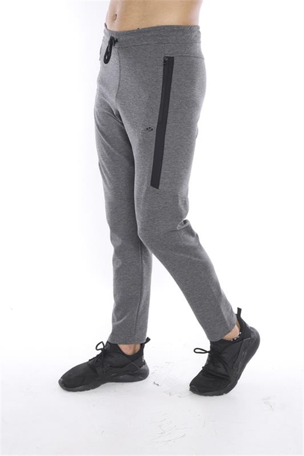 Escetic G3 Melanj Erkek Nefes Alan Diagonel Kumaş Slimfit Spor Eşofman Altı B1080