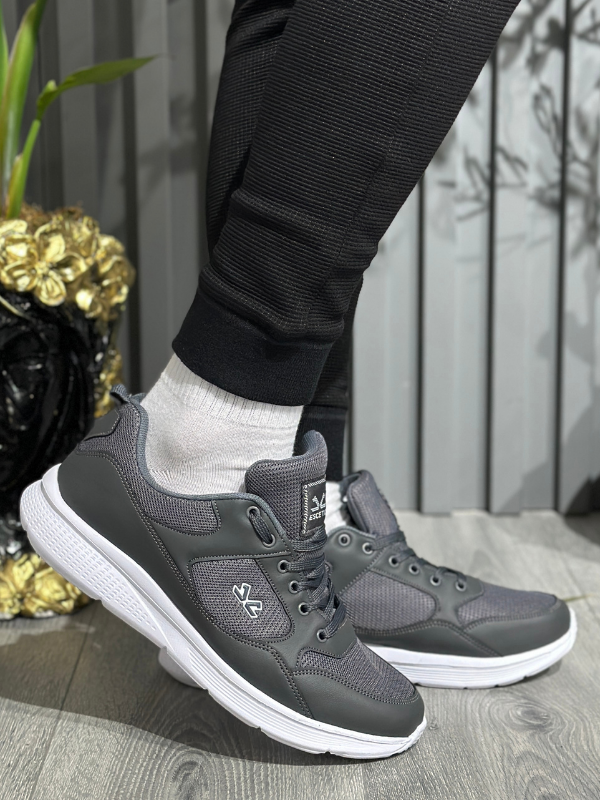 Escetic Koyu Gri Erkek Anorak Gövde Yazlık Sneaker Hafif Spor Ayakkabı AY0012