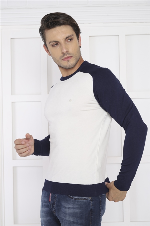Escetic Bej Erkek Slimfit Nefes Alabilen Örme Kumaş Spor Slimfit Spor Triko 0944