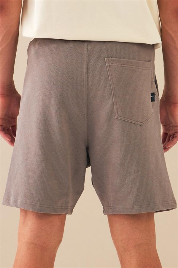 Escetic Açık Haki Erkek Casual Rahat Kalıp Nefes Alabilen ABD Pike Kumaş Spor Şort B1502