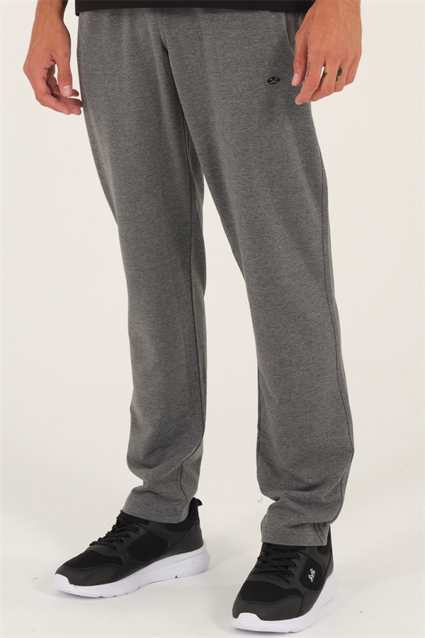 Escetic Antresit Erkek Rahat Kalıp Nefes Alabilen 2 İplik Kumaş 4 Mevsim Spor Eşofman Altı B1073