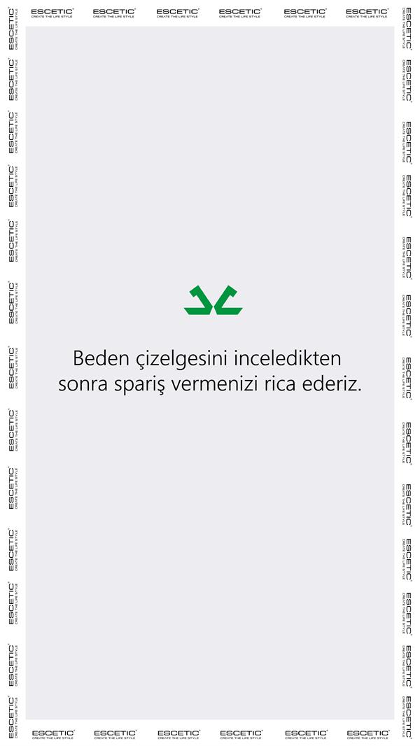 Escetic G2 Melanj Kadın Dik Yaka Nefes Alabilen 2 İplik 4 Mevsim Spor Tunik Eşofman Takım 6725