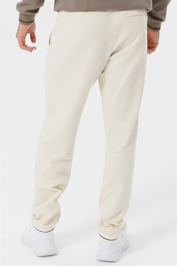 Escetic Ekru 4 Mevsim Doubleface Kumaş Spor Slimfit Erkek Eşofman Altı S0023