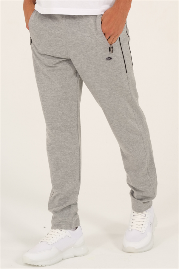 Escetic Erkek G2 Melanj Slimfit Nefes Alabilen Süper 2 İplik Kumaş 4 Mevsim Spor Eşofman Altı 1905