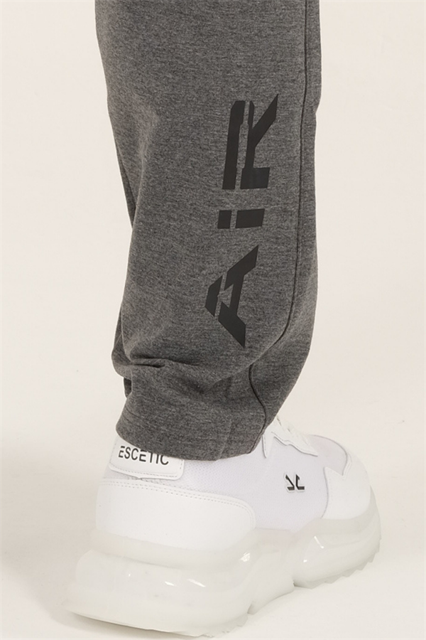 Escetic Erkek G3 Melanj Slimfit Nefes Alabilen Süper 2 İplik Kumaş 4 Mevsim Spor Eşofman Altı 1905