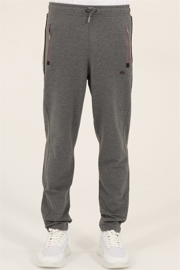 Escetic Erkek G3 Melanj Slimfit Nefes Alabilen Süper 2 İplik Kumaş 4 Mevsim Spor Eşofman Altı 1905