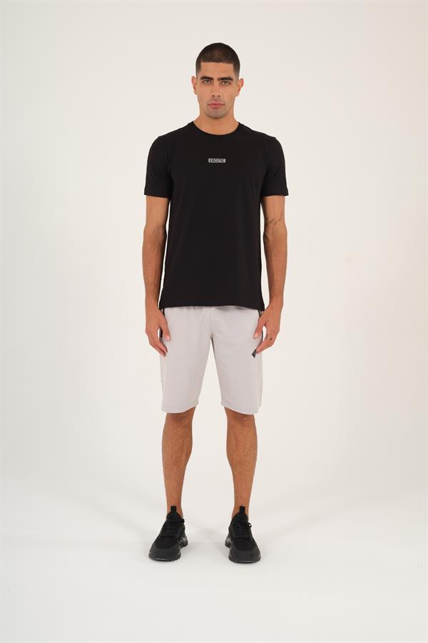 Escetic Gri Erkek ABD Pike Nefes Alan Kumaş Casual Spor Şort B1142