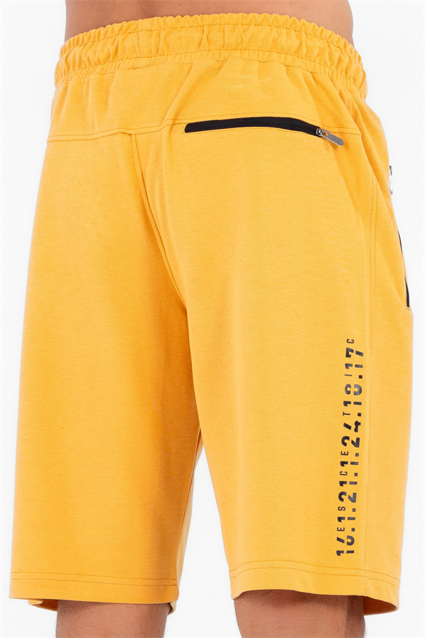 Escetic Hardal Erkek ABD Pike Nefes Alan Kumaş Casual Spor Şort B1142