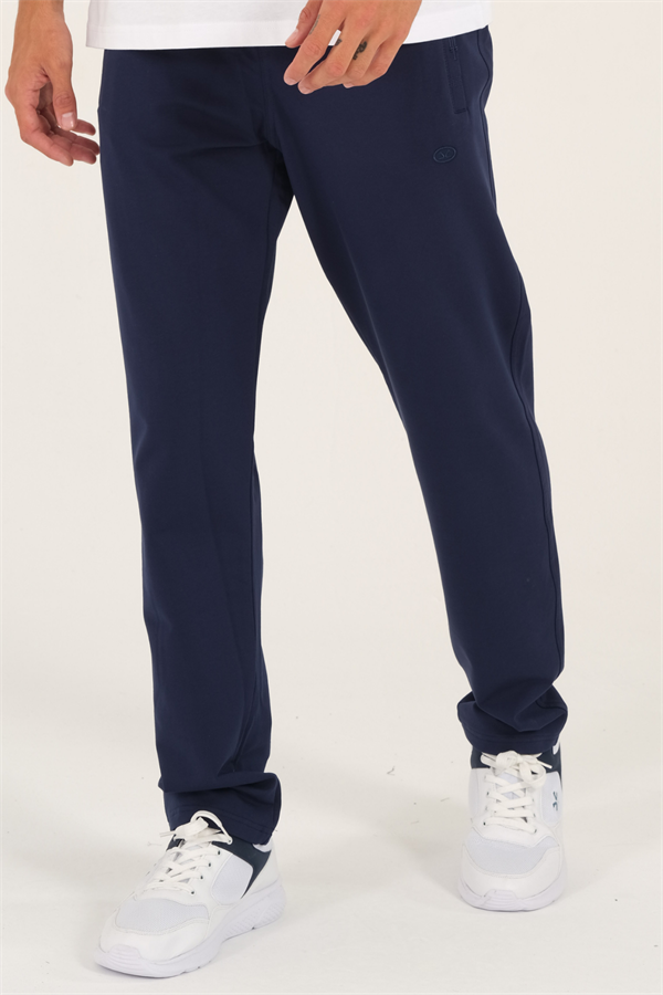 Escetic Royal Erkek Rahat Kalıp Nefes Alabilen 2 İplik Kumaş 4 Mevsim Spor Eşofman Altı B1073