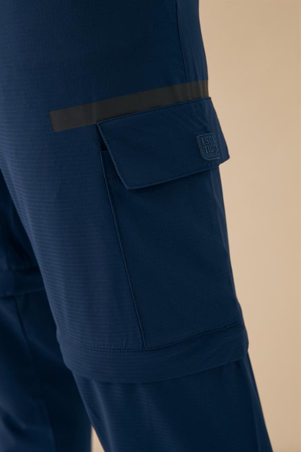 Escetic Royal Erkek Regular Kalıp Yazlık Esnek Spor Likra Kumaş Şort Olabilen Spor Eşofman Altı S0000